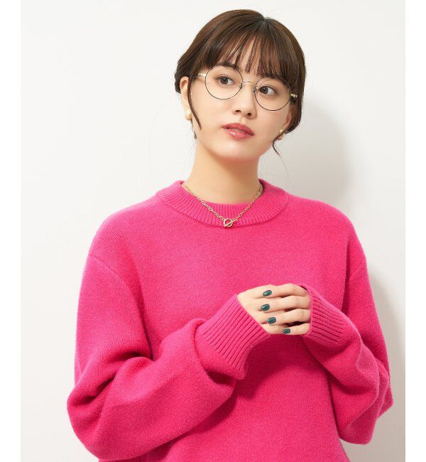  「[中顔面短縮みえメガネ]Zoff｜メガネ｜メタルフレーム 伊達・度付き｜FASHION METAL レンズ交換券付」|メガネ|