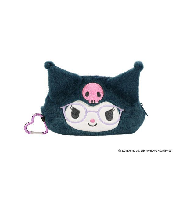  「Zoff｜Sanrio Characters シナモロールモデル ふわふわメガネケース」|サングラス|ブラック