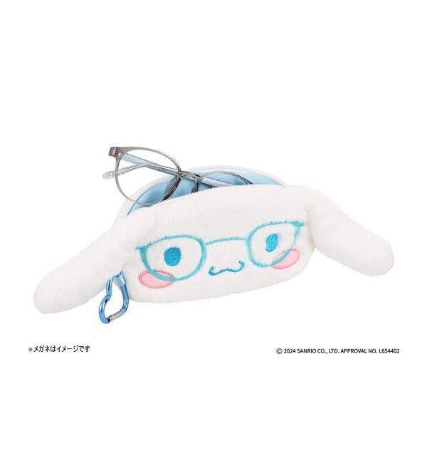  「Zoff｜Sanrio Characters シナモロールモデル ふわふわメガネケース」|サングラス|