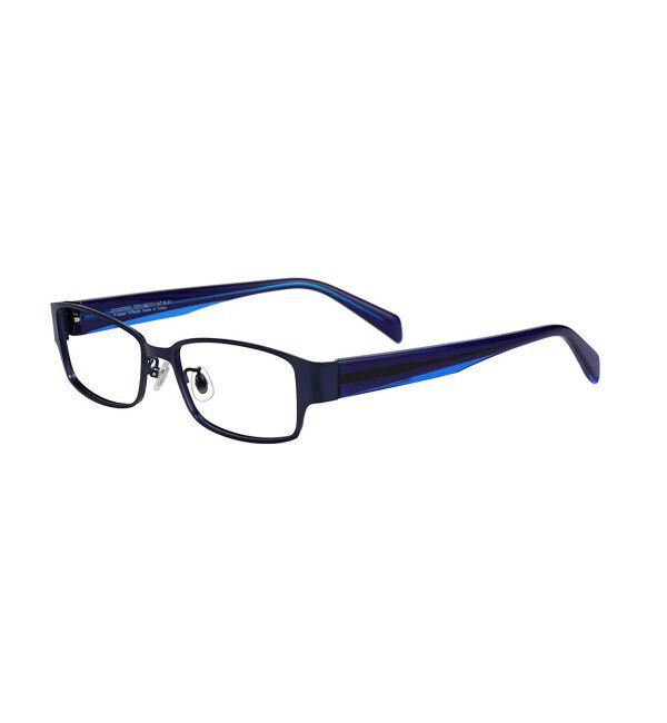  「スクエア型 メガネ｜伊達メガネ ビジネス スタイリッシュ 読書 度付き眼鏡  Zoff レンズ交換券付」|メガネ|