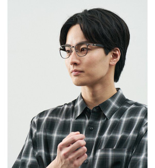  「Zoff｜STUDIO SEVEN｜メガネ スタジオセブン メタル｜伊達メガネ 度付きメガネ レンズ交換券付」|メガネ|