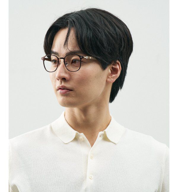  「Zoff｜STUDIO SEVEN｜メガネ スタジオセブン メタル｜伊達メガネ 度付きメガネ レンズ交換券付」|メガネ|