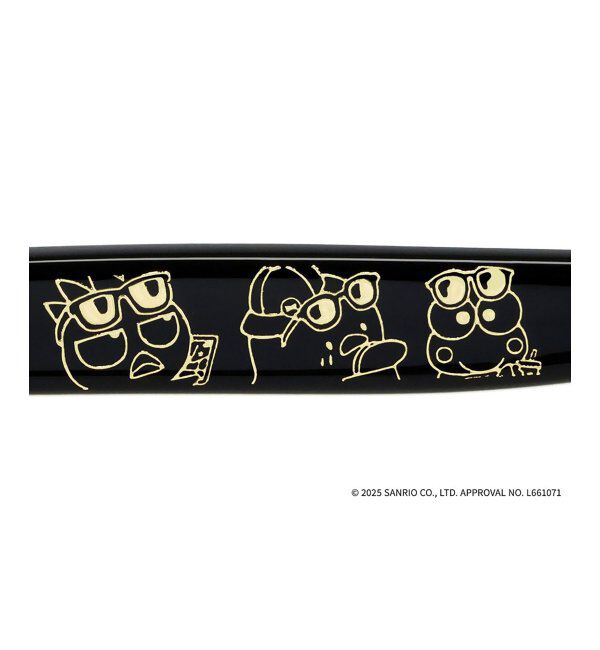  「Zoff｜はぴだんぶい ウェリントン型 サングラス｜紫外線対策 UVカット｜ユニセックス｜グッズ  」|サングラス|