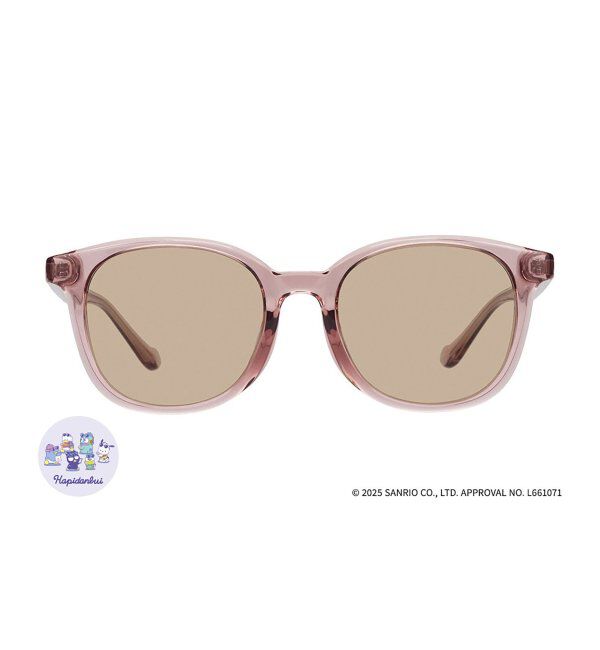  「Zoff｜はぴだんぶい ウェリントン型 サングラス｜紫外線対策 UVカット｜ユニセックス｜グッズ  」|サングラス|