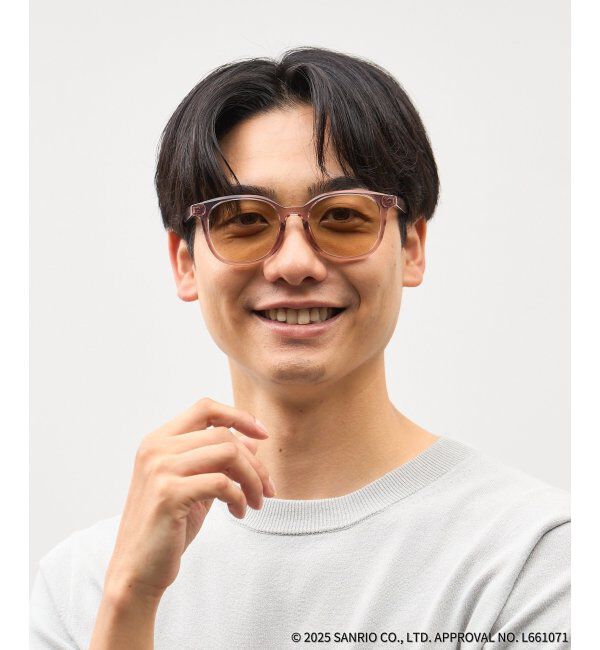  「Zoff｜はぴだんぶい ウェリントン型 サングラス｜紫外線対策 UVカット｜ユニセックス｜グッズ  」|サングラス|