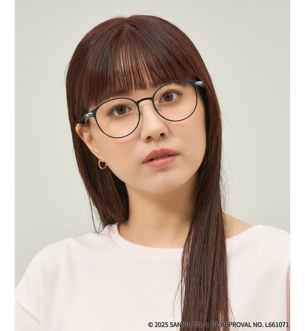  「Zoff｜はぴだんぶい 【ハンギョドン モデル】 メガネ｜伊達・度付きメガネ｜グッズ   レンズ交換券付」|メガネ|