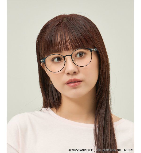  「Zoff｜はぴだんぶい 【ハンギョドン モデル】 メガネ｜伊達・度付きメガネ｜グッズ   レンズ交換券付」|メガネ|