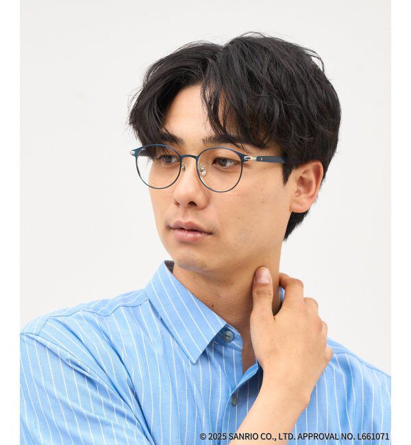  「Zoff｜はぴだんぶい 【ハンギョドン モデル】 メガネ｜伊達・度付きメガネ｜グッズ   レンズ交換券付」|メガネ|