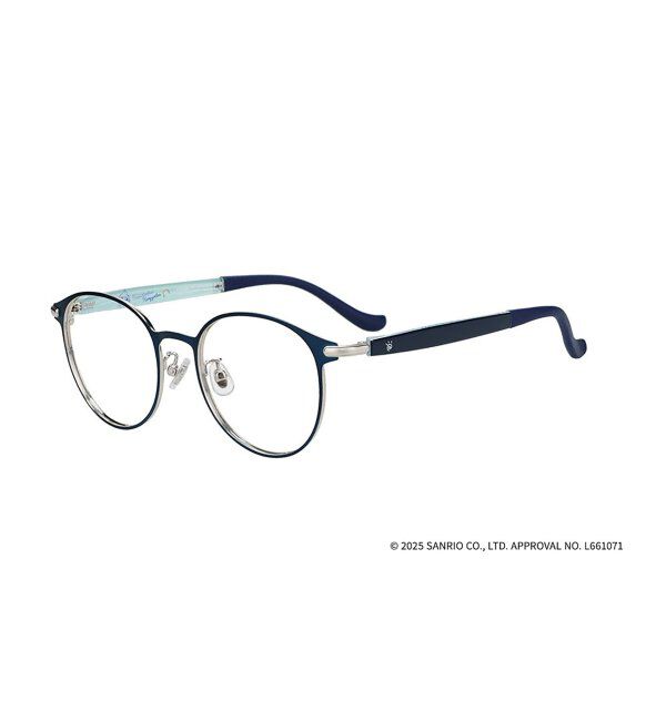  「Zoff｜はぴだんぶい 【ハンギョドン モデル】 メガネ｜伊達・度付きメガネ｜グッズ   レンズ交換券付」|メガネ|