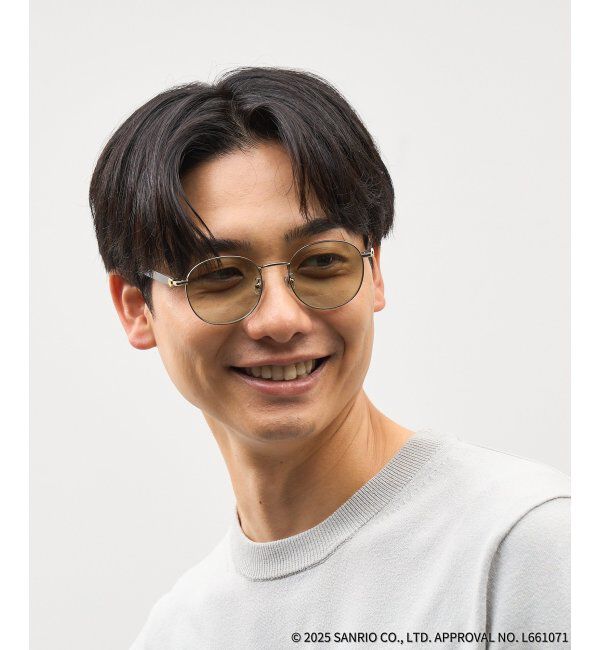  「Zoff｜はぴだんぶい 【けろけろけろっぴ モデル】サングラス｜紫外線対策 UVカット｜グッズ  」|サングラス|