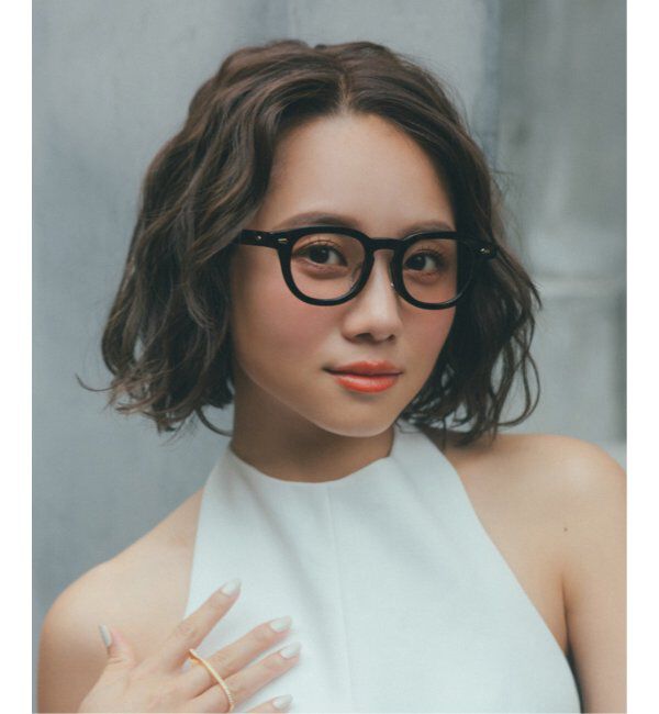  「【WEB限定】Zoff｜AOI IHARA 調光 サングラス ｜紫外線で色が変わる｜黒縁 紫外線対策 UVカット  」|サングラス|茶系デミ