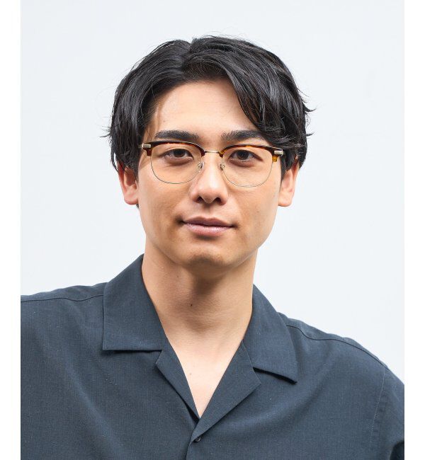  「Zoff｜AOI IHARA クリア サングラス （UV100%カット クリアレンズ）  サーモント ｜紫外線対策 UVカット  」|サングラス|