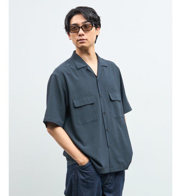  「【WEB 限定】Zoff｜takashi kumagai ウェリントン型 サングラス 横長フレーム｜紫外線対策 UVカット  」|サングラス|