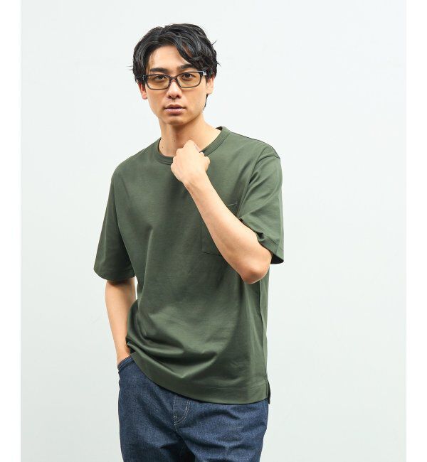  「【WEB 限定】Zoff｜takashi kumagai ウェリントン型 サングラス 横長フレーム｜紫外線対策 UVカット  」|サングラス|