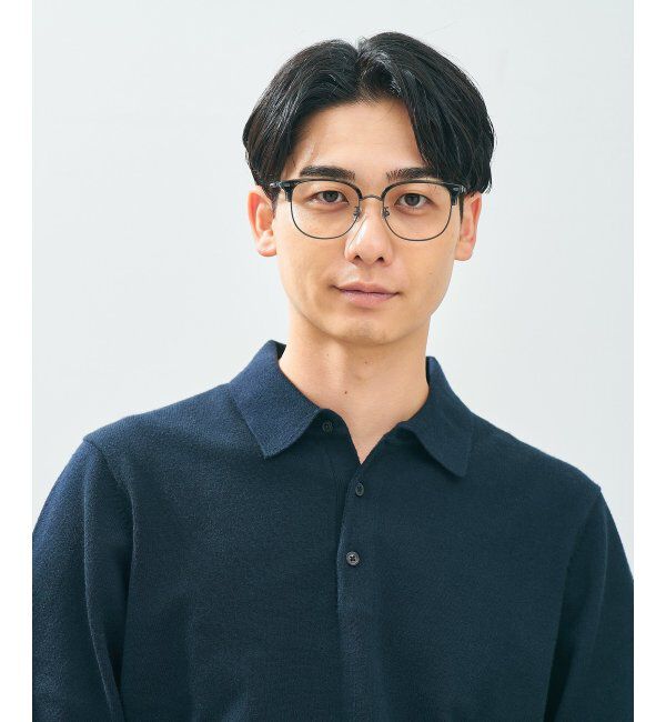  「Zoff｜CLASSIC メガネ | サーモント グランパコア 伊達メガネ 度付き 読書 ビジネス   レンズ交換券付」|メガネ|