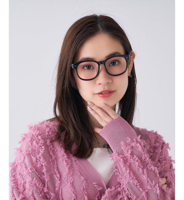  「 ウェリントン型 メガネ | 黒縁フレーム 伊達めがね 度付きユニセックス 読書  CLASSIC  レンズ交換券付」|メガネ|