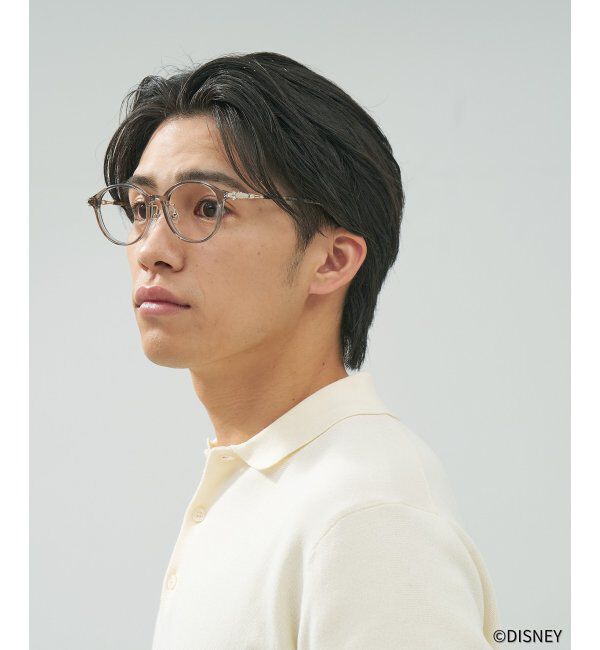  「Zoff｜Disney  &rdquo;Baby Animals&rdquo; メガネ [おしゃれキャット( マリー ) ﾓﾃﾞﾙ] ディズニー  レンズ交換券付」|メガネ|