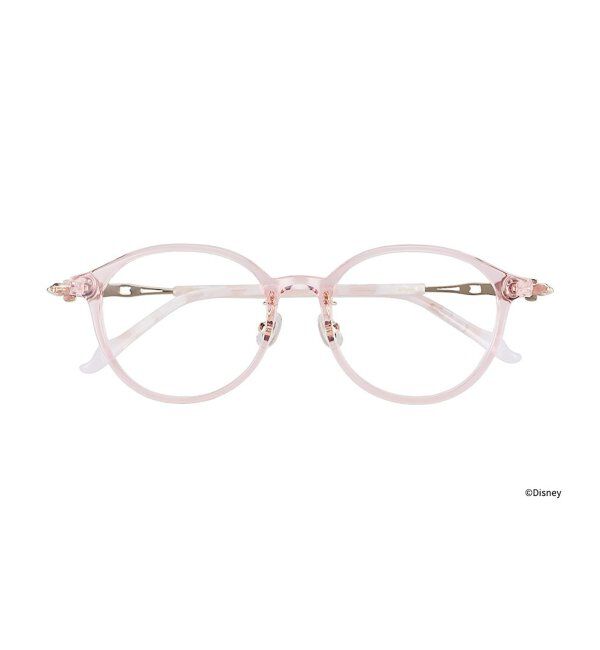  「Zoff｜Disney  &rdquo;Baby Animals&rdquo; メガネ [おしゃれキャット( マリー ) ﾓﾃﾞﾙ] ディズニー  レンズ交換券付」|メガネ|