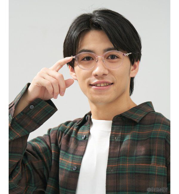  「Zoff｜Disney  &rdquo;Baby Animals&rdquo; メガネ [おしゃれキャット( マリー ) ﾓﾃﾞﾙ] ディズニー  レンズ交換券付」|メガネ|