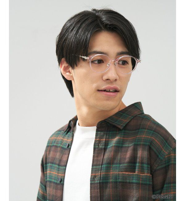  「Zoff｜Disney  &rdquo;Baby Animals&rdquo; メガネ [おしゃれキャット( マリー ) ﾓﾃﾞﾙ] ディズニー  レンズ交換券付」|メガネ|