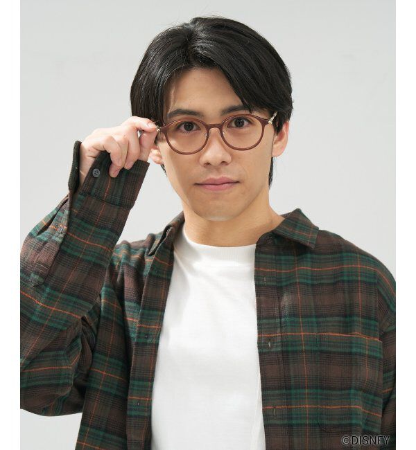  「Zoff｜Disney  &rdquo;Baby Animals&rdquo; メガネ [おしゃれキャット( マリー ) ﾓﾃﾞﾙ] ディズニー  レンズ交換券付」|メガネ|