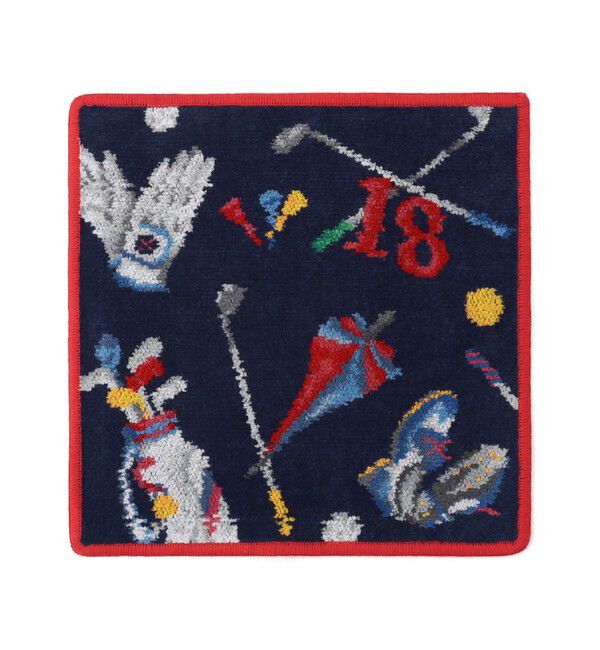 FEILER「ゴルフ　ハンカチ」|ハンカチ|レッド