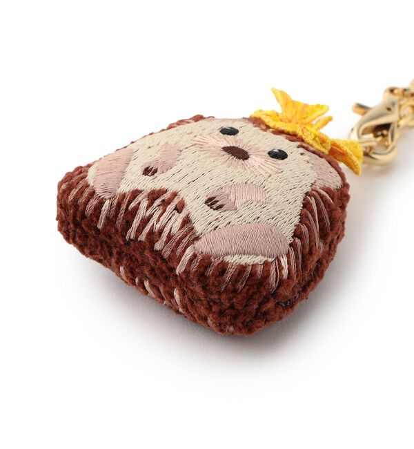 LOVERARY BY FEILER「チクチクハリネズミ　ハリネズミ型チャーム　L/CCHU-233025」|チャーム・キーホルダー|