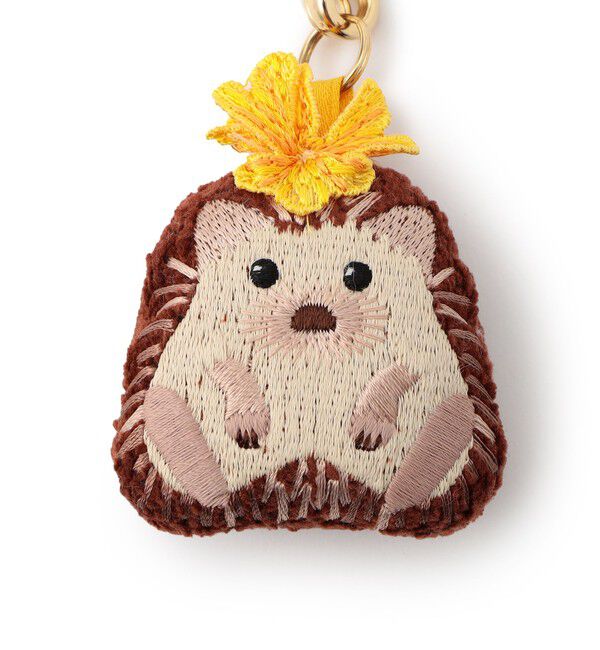 LOVERARY BY FEILER「チクチクハリネズミ　ハリネズミ型チャーム　L/CCHU-233025」|チャーム・キーホルダー|