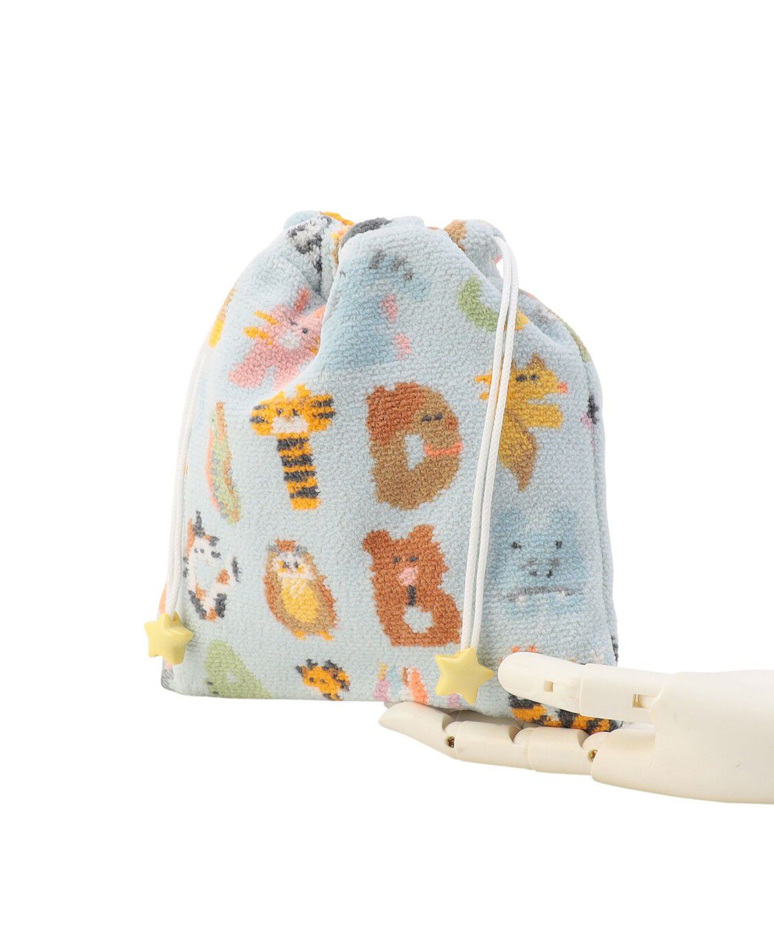 LOVERARY BY FEILER「エービーシーズー　巾着　L/ABC-257112」|ポーチ|