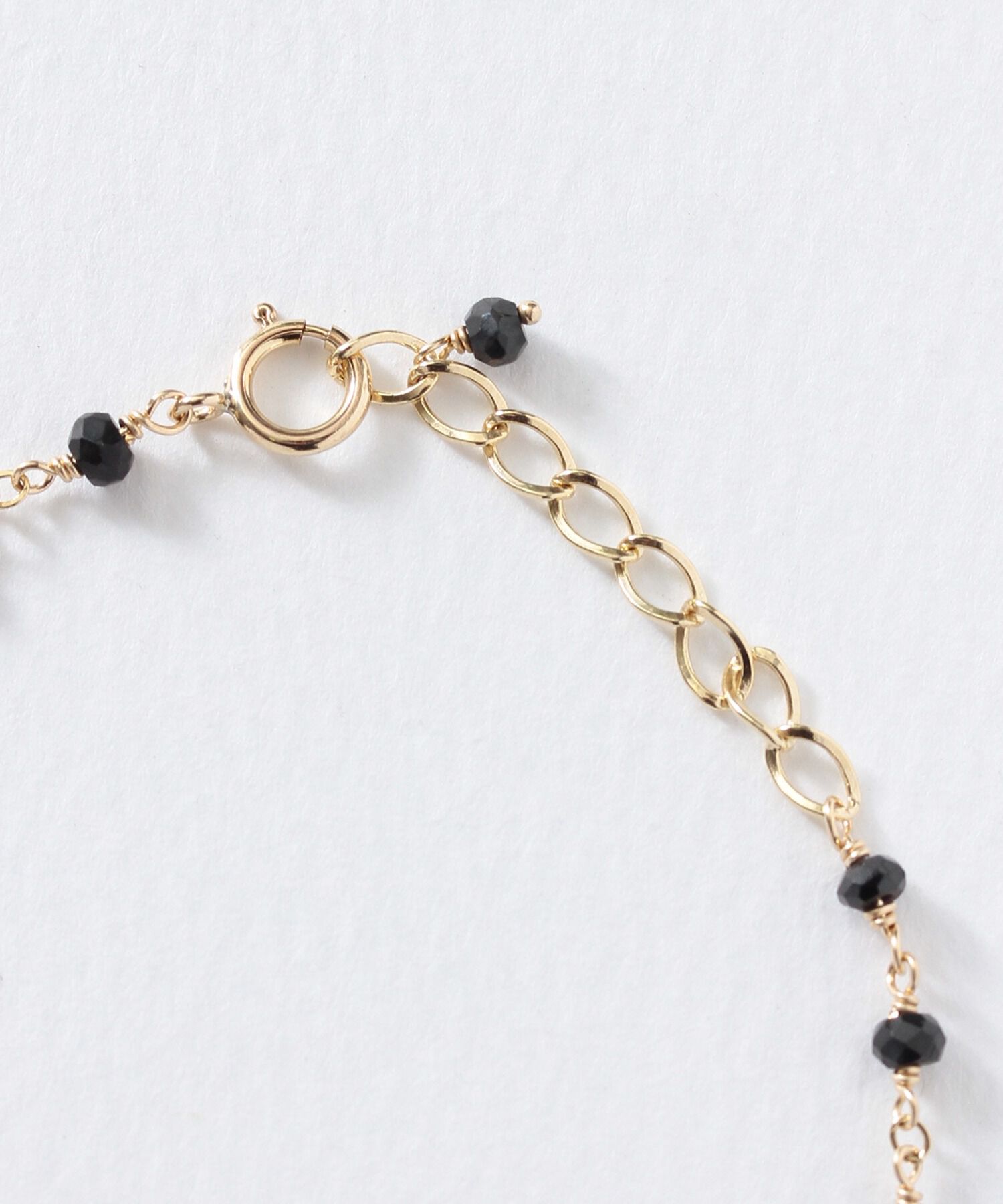  「【WEB限定】K14GF 天然石 ロングネックレス」|ネックレス|