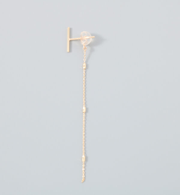 JUPITER「【K10】バーピアス＆チェーンピアスキャッチセット/2way」|ピアス|