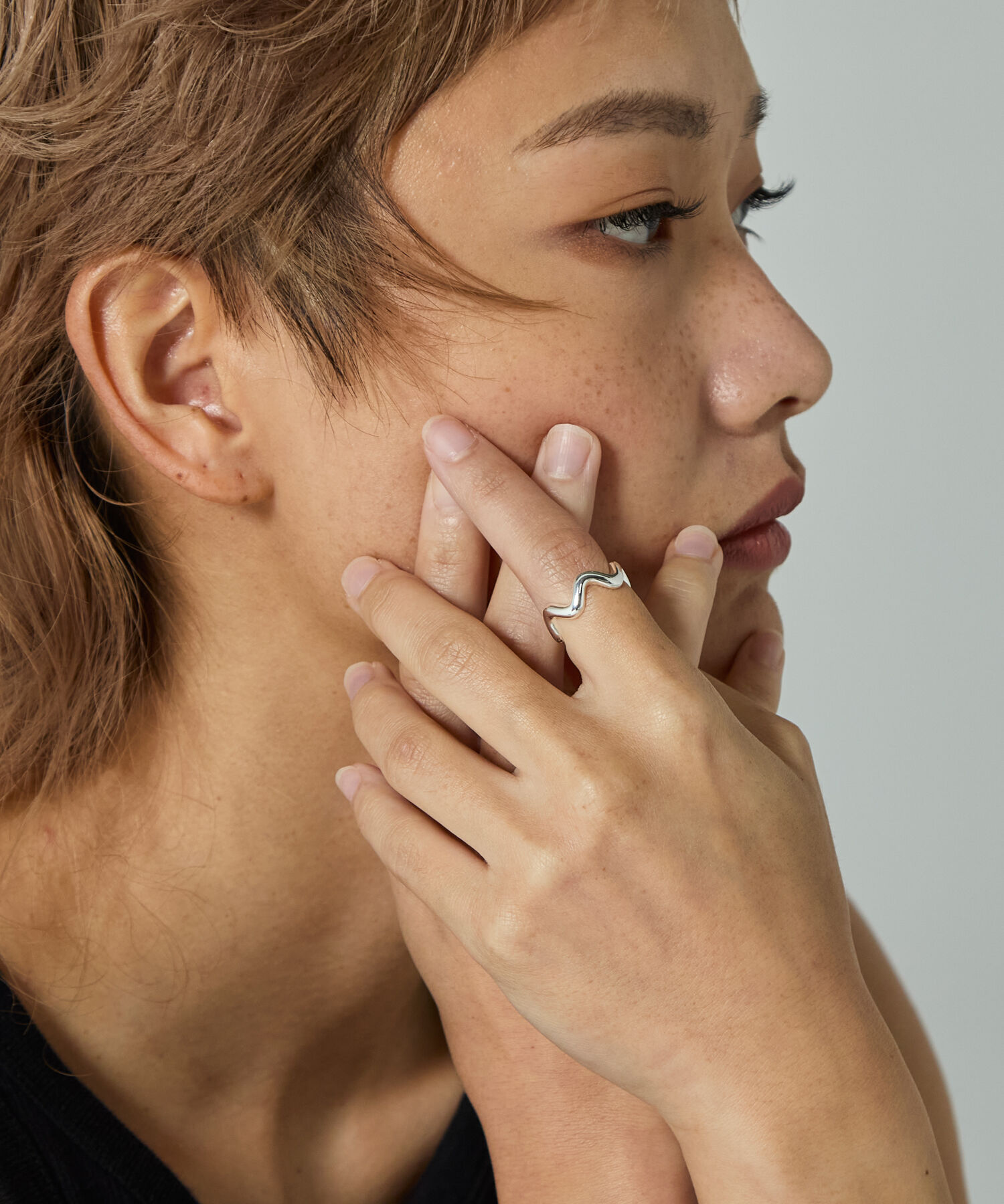 JUPITER-Rozy「【SV】シルバーウェーブリング」|リング|シルバー