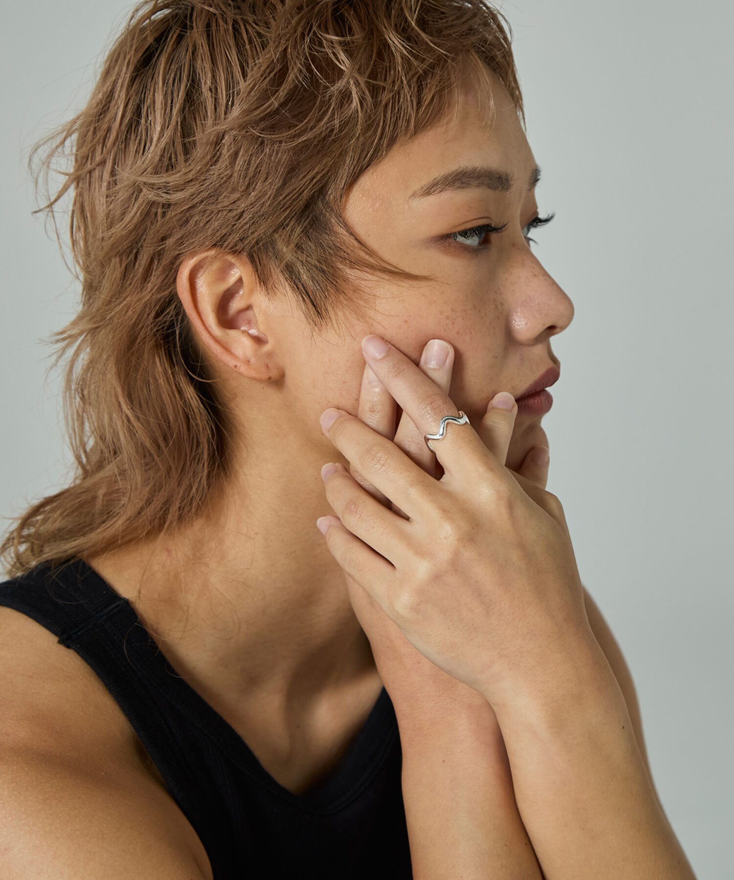 JUPITER-Rozy「【SV】シルバーウェーブリング」|リング|