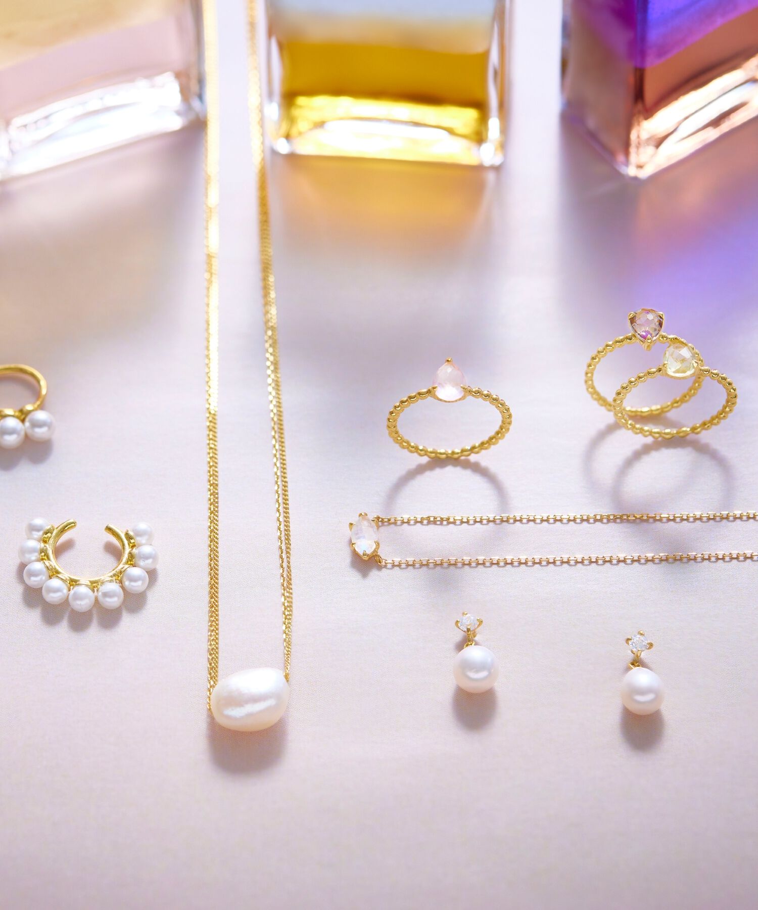 Phoebe「【SV925】シャイニーウォーターパールピアス」|ピアス|