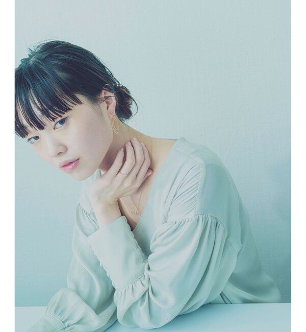 ete「アーモンドシェイプ イヤリング」|イヤリング|