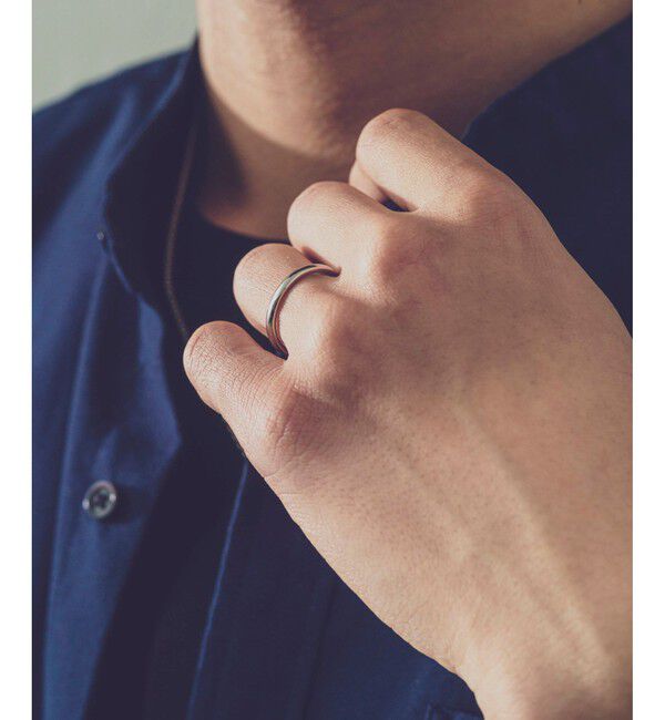 ete「[シェア] ブラックビジュー リング」|リング|