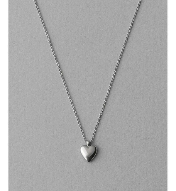 ete「[レイヤー] ハート ネックレス」|ネックレス|プラチナム