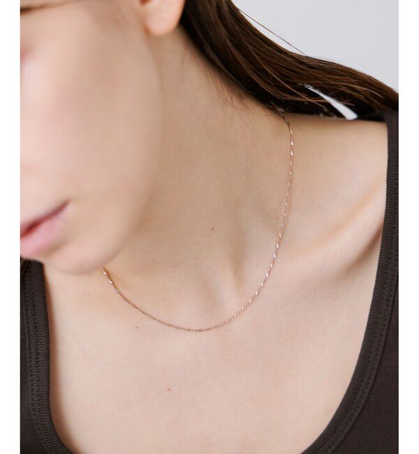 ete「スクリュースエッジチェーン ネックレス」|ネックレス|