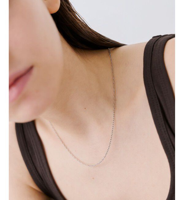 ete「カッティング小豆チェーン ネックレス」|ネックレス|