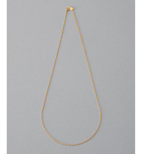 ete「カッティング小豆チェーン ネックレス」|ネックレス|