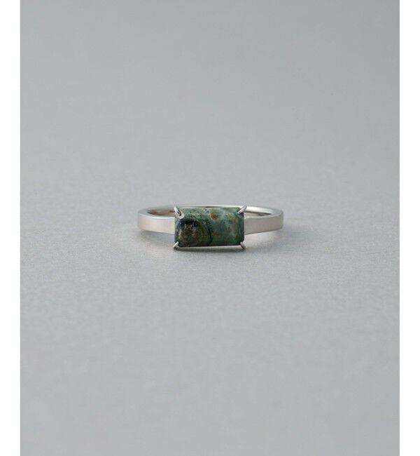 ete「[タイル] ジャスパー リング」|リング|プラチナム