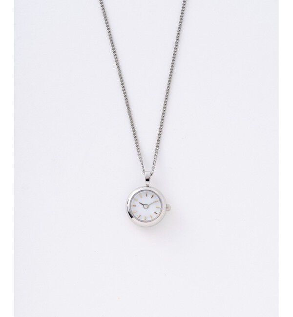 Jouete「タイムピース ネックレス」|腕時計|シルバー