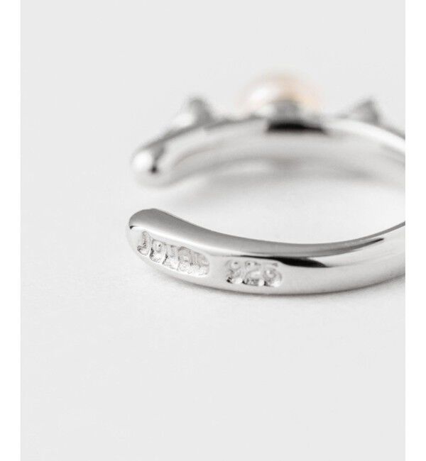 Jouete「ジルコニア&times;パール イヤリング」|イヤリング|