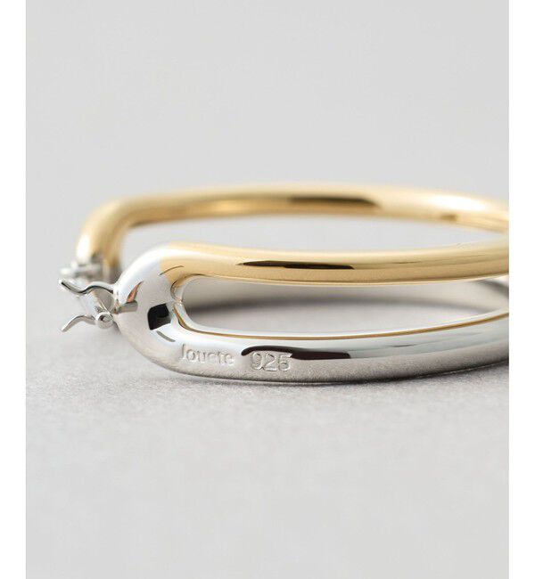 Jouete「[ラップピアス] ダブルフープ コンビカラー」|ピアス|