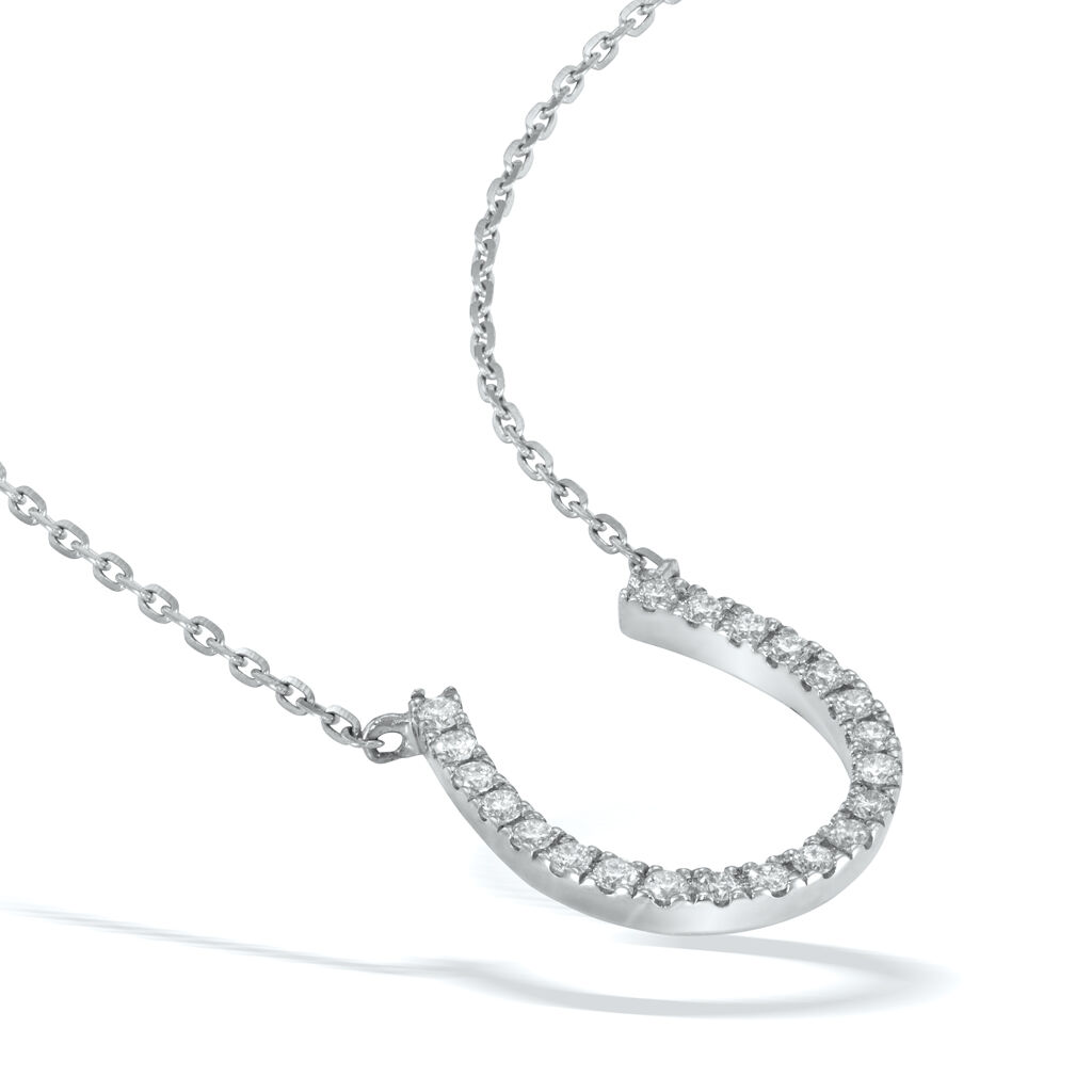 STAR JEWELRY「DIAMOND HORSESHOE NECKLACE」|ネックレス|