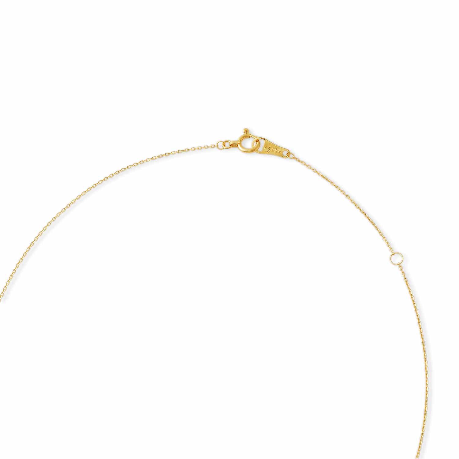 agete「K10ネックレス」|ネックレス|