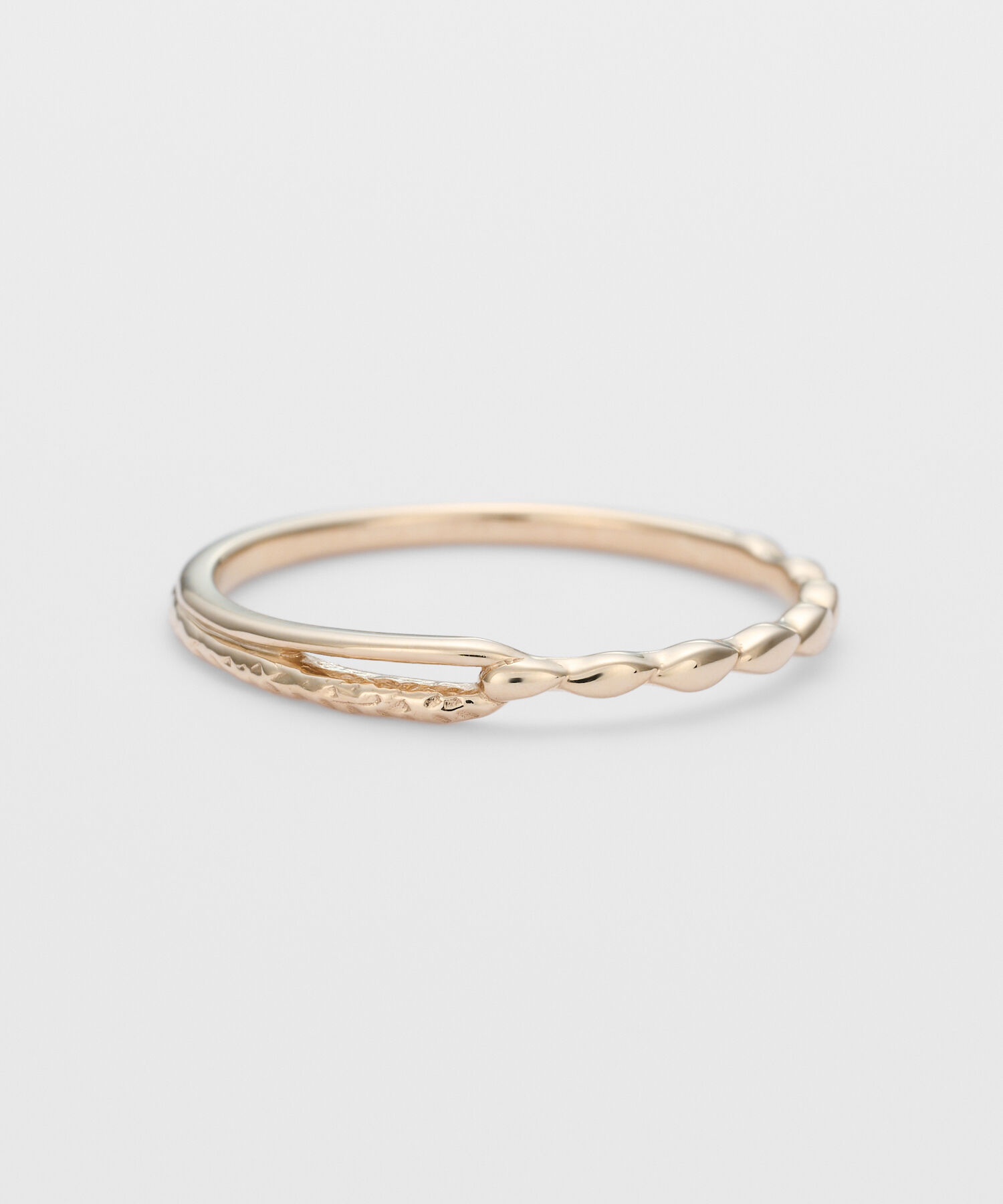 agete「K5リング」|リング|イエロー