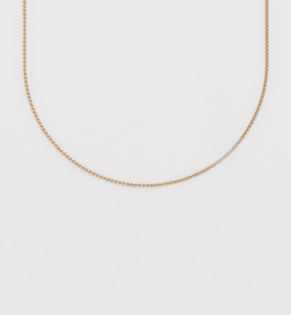 NOJESS「K10チェーンネックレス(38cm)」|ネックレス|イエロー