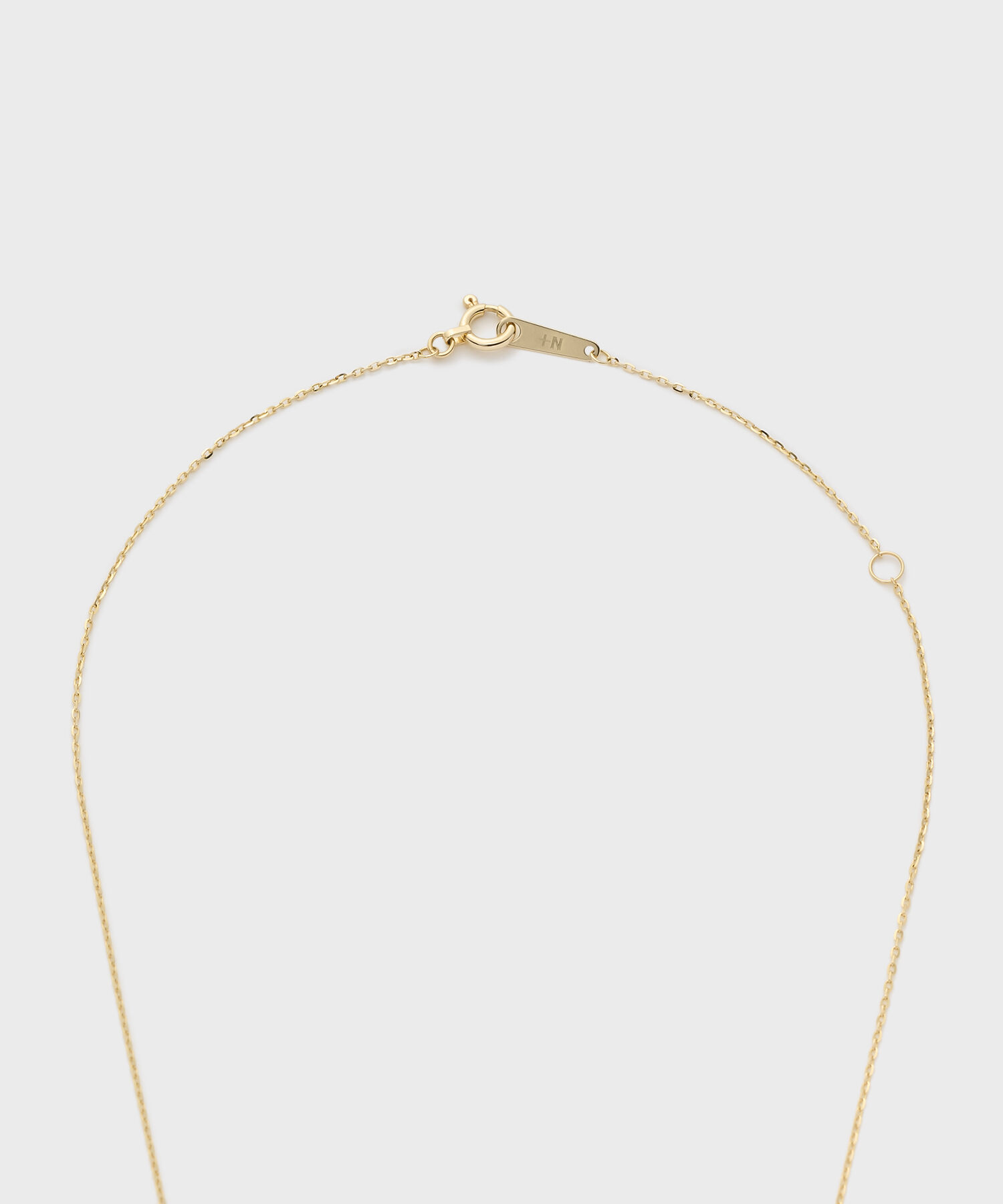 NOJESS「【Tiny Motif】K10ダイヤモンドクローバーネックレス（0.03ct）」|ネックレス|