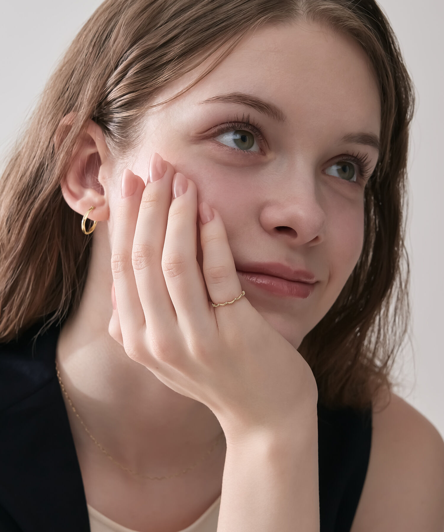 NOJESS「K5クラウドピンキーリング」|リング|